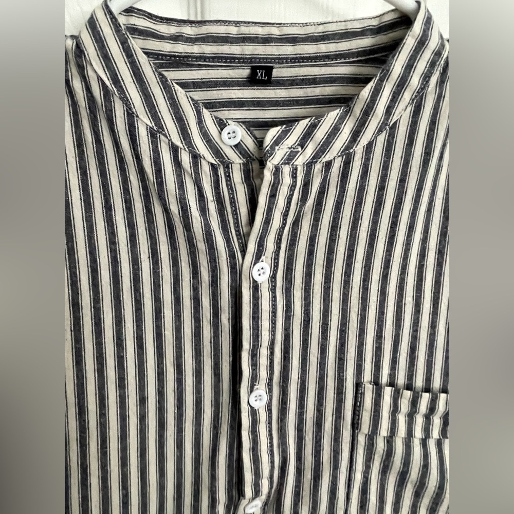 *2/$22* SHEIN XL striped shirt